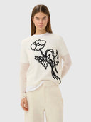 Meeri Pullover - Haze Melange Black