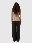 Thani Short Cardigan - Dull Gold