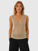 Thani Tank - Dull Gold