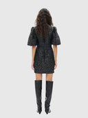 Zina Slit Dress - Black
