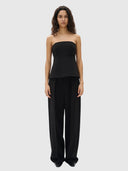 Zoeh Barrel Pant - Black