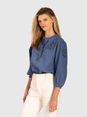 Jane Shirt - Denim Blue