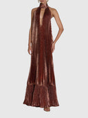 Libertie Gown - Bronze Glitter