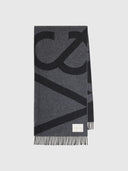 Snowdrift Scarf - Charcoal