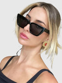 Hailey II Shades – Black/Grey Lenses