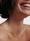 Aspen Tennis Necklace – Gold
